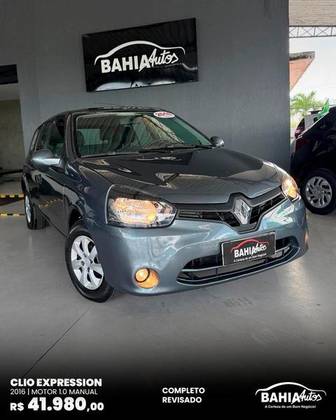 RENAULT CLIO 1.0 EXPRESSION 16V FLEX 4P MANUAL